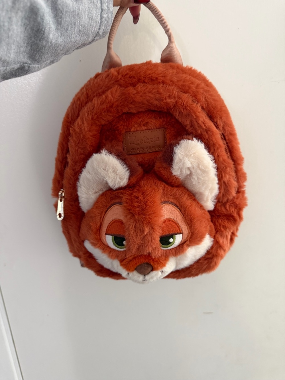 Zootopia NEW Plush Disney Nick Wilde Backpack